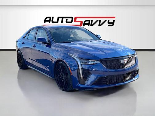 Wave Metallic 2022 Cadillac CT4-V V-Series Blackwing