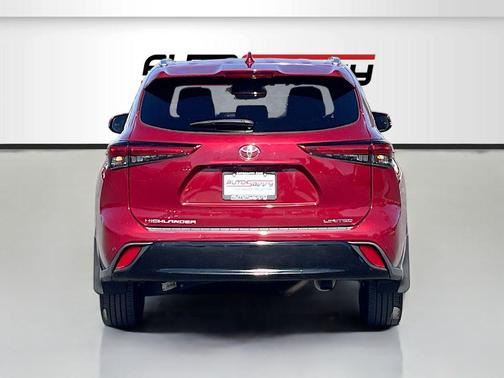 Red Metallic 2023 Toyota Highlander Limited