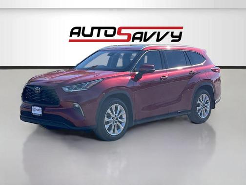 Red Metallic 2023 Toyota Highlander Limited