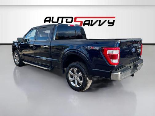Antimatter Blue Metallic 2023 Ford F-150 Lariat