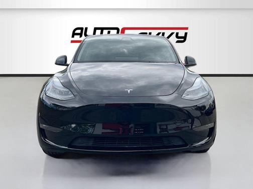 Solid Black 2024 Tesla Model Y Long Range Dual Motor All-Wheel Drive