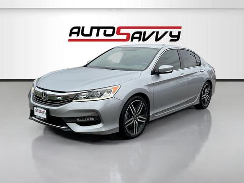 Lunar Silver Metallic 2017 Honda Accord Sport SE