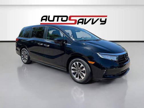 Crystal Black Pearl 2022 Honda Odyssey EX-L