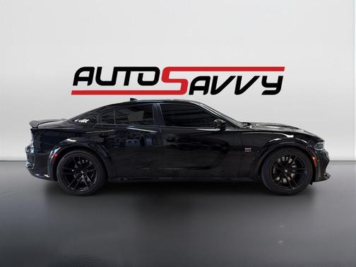 Pitch Black Clearcoat 2023 Dodge Charger R/T Scat Pack