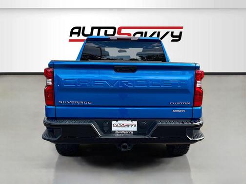 Glacier Blue Metallic 2023 Chevrolet Silverado 1500 Custom Trail Boss