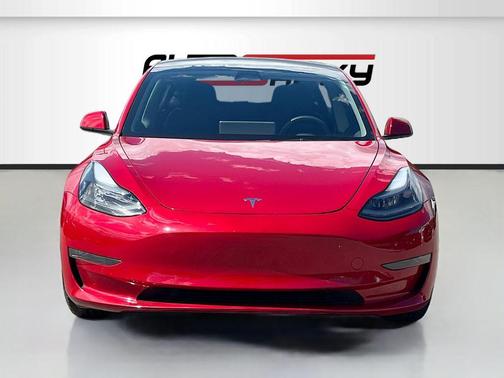 Red Metallic 2022 Tesla Model 3 Performance