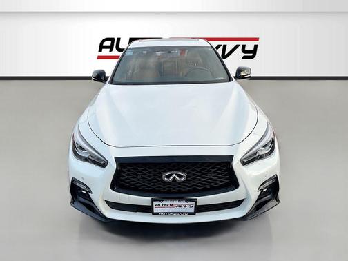 Majestic White 2024 INFINITI Q50 3.0t SENSORY