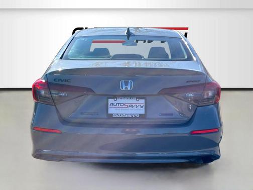 Gray 2026 Honda Civic Hybrid Sport