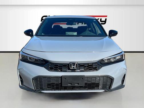 Gray 2026 Honda Civic Hybrid Sport
