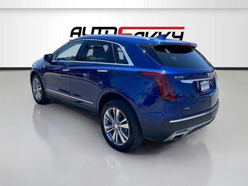 Opulent Blue Metallic 2024 Cadillac XT5 Premium Luxury