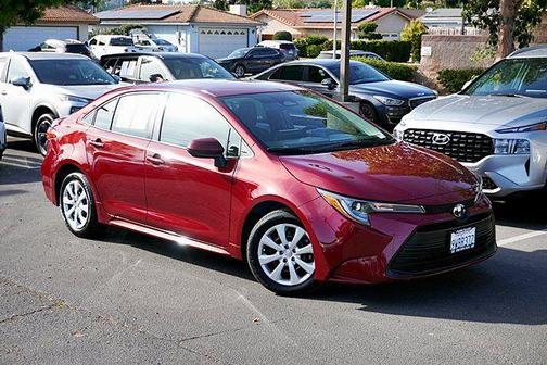 Ruby Flare Pearl 2026 Toyota Corolla LE