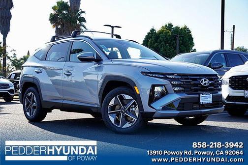 Shimmering Silver 2026 Hyundai TUCSON Hybrid SEL Convenience