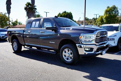Granite Crystal Metallic Clearcoat 2023 RAM 3500 Laramie Mega Cab 4x4 6'4' Box