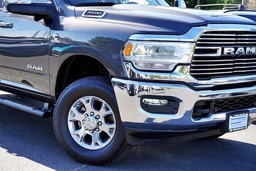 Granite Crystal Metallic Clearcoat 2023 RAM 3500 Laramie Mega Cab 4x4 6'4' Box