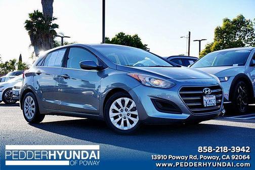 Galactic Gray 2017 Hyundai Elantra GT Base