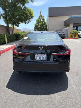 Midnight Black Metallic 2025 Toyota Camry SE
