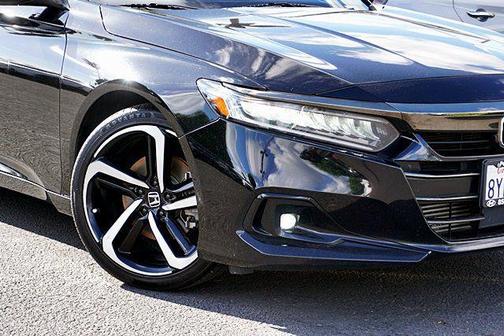 Crystal Black Pearl 2021 Honda Accord Sport 1.5T