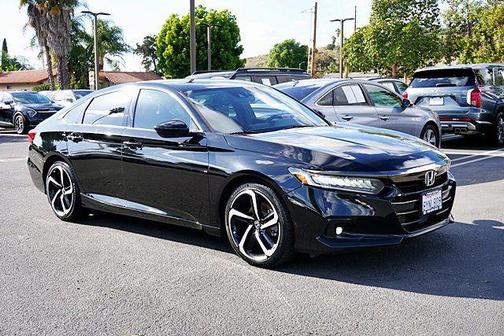 Crystal Black Pearl 2021 Honda Accord Sport 1.5T