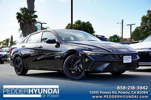 Abyss Black 2026 Hyundai ELANTRA Sport