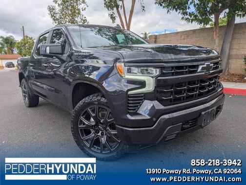 Dark Ash Metallic 2022 Chevrolet Silverado 1500 RST