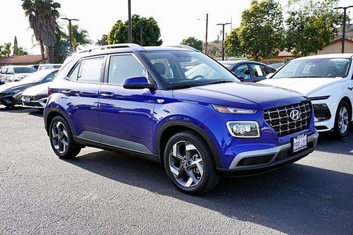 Intense Blue 2025 Hyundai VENUE Limited