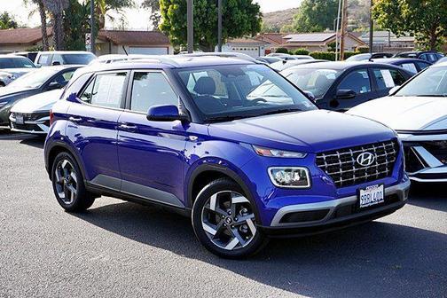 Intense Blue 2025 Hyundai VENUE Limited