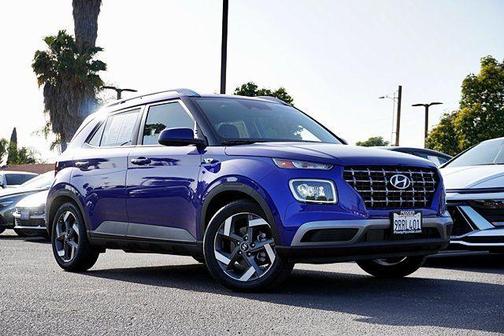 Intense Blue 2025 Hyundai VENUE Limited