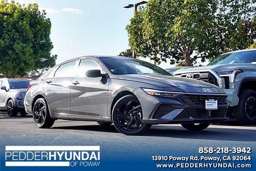 Ecotronic Gray 2026 Hyundai ELANTRA HEV SEL Sport