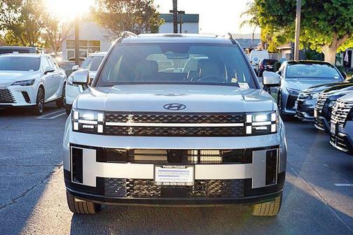 Shimmering Silver 2026 Hyundai SANTA FE HEV Calligraphy