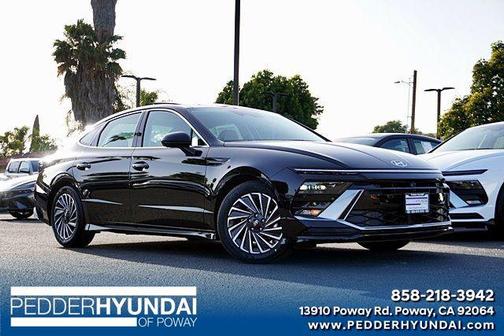 Abyss Black 2026 Hyundai SONATA Hybrid Limited
