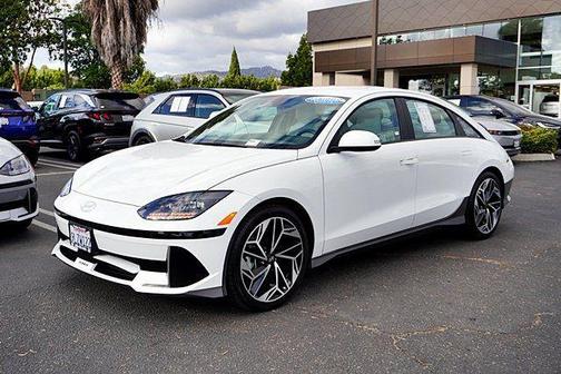 Serenity White 2024 Hyundai IONIQ 6 SEL