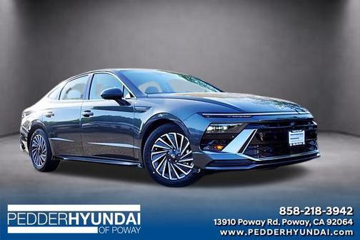 Portofino Gray 2026 Hyundai SONATA Hybrid Limited
