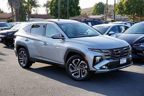 Shimmering Silver 2026 Hyundai TUCSON Hybrid Limited
