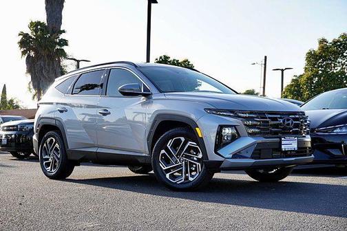 Shimmering Silver 2026 Hyundai TUCSON Hybrid Limited