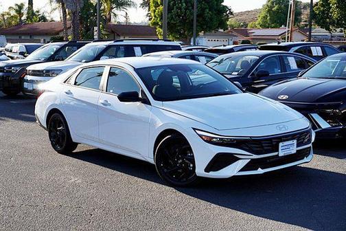 Serenity White 2026 Hyundai ELANTRA Sport