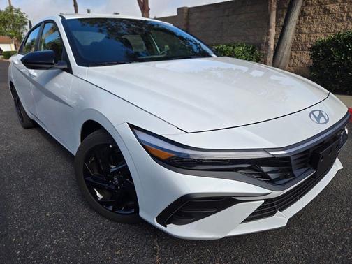 Serenity White 2026 Hyundai ELANTRA Sport