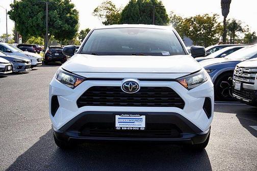 White 2022 Toyota RAV4 LE