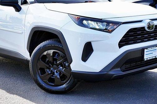 White 2022 Toyota RAV4 LE