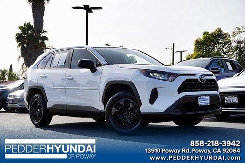 White 2022 Toyota RAV4 LE