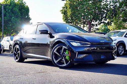 Aurora Black Pearl 2023 Kia EV6 GT