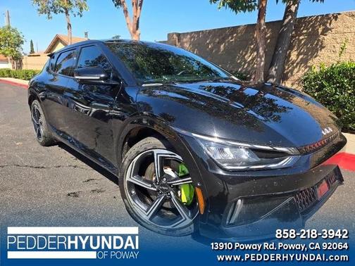 Aurora Black Pearl 2023 Kia EV6 GT