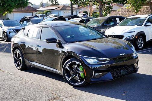 Aurora Black Pearl 2023 Kia EV6 GT