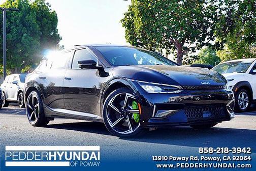 Aurora Black Pearl 2023 Kia EV6 GT