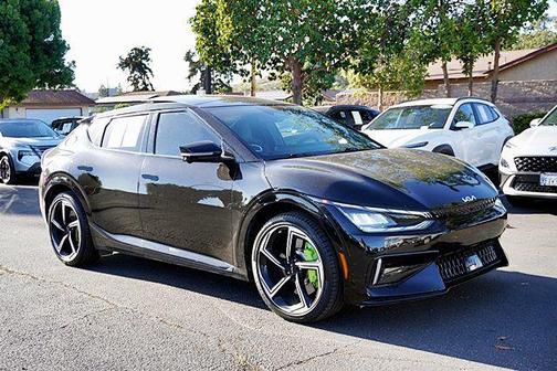 Aurora Black Pearl 2023 Kia EV6 GT