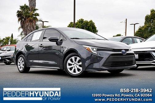 Underground 2025 Toyota Corolla Hybrid LE