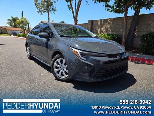 Underground 2025 Toyota Corolla Hybrid LE