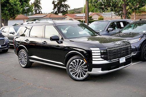 Abyss Black Pearl 2026 Hyundai Palisade Hybrid Calligraphy