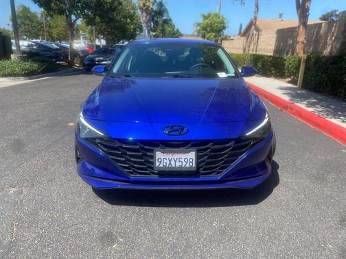 Intense Blue 2023 Hyundai ELANTRA HEV Blue