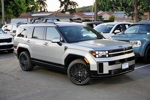 Shimmering Silver 2026 Hyundai SANTA FE HEV Calligraphy