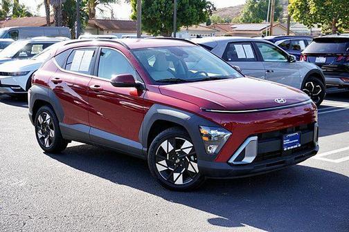 Ultimate Red Metallic 2024 Hyundai KONA SEL